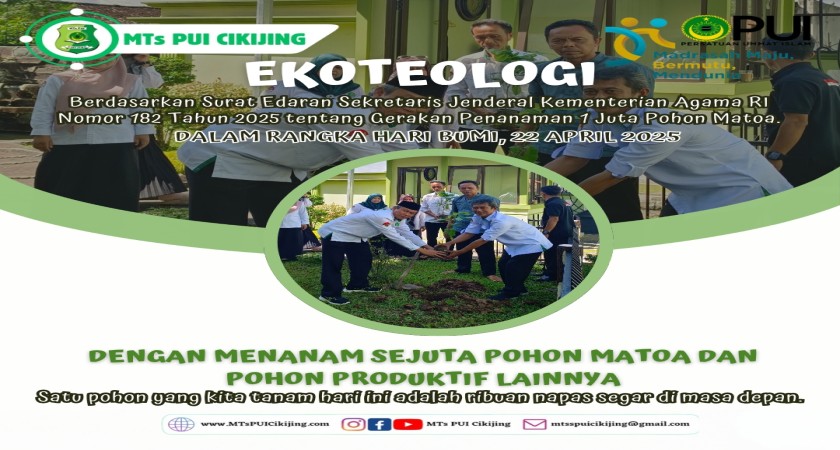 MENANAM HARAPAN DIBUMI KITA TERCINTA